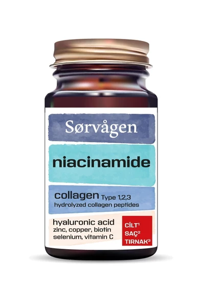 SORVAGEN Niacinamide Collagen / Kolajen Hyaluronic Acid Tablet - 3