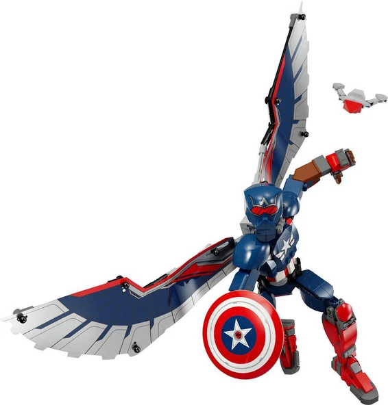 LEGO Super Heroes 76296 New Captain America Construction Figure - Resim 3