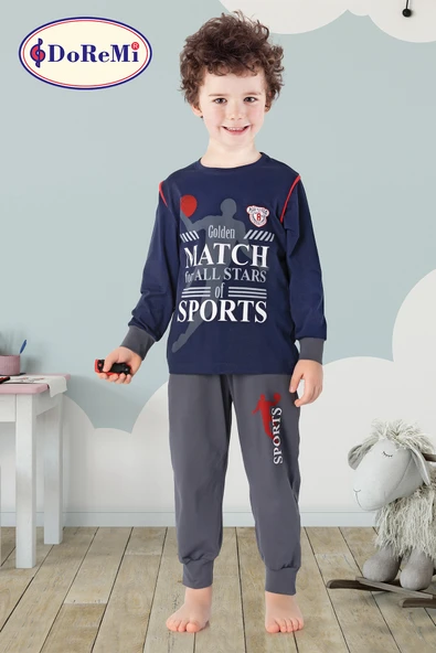 DoReMi Erkek Çocuk Pijama Takımı-705 ürün görseli