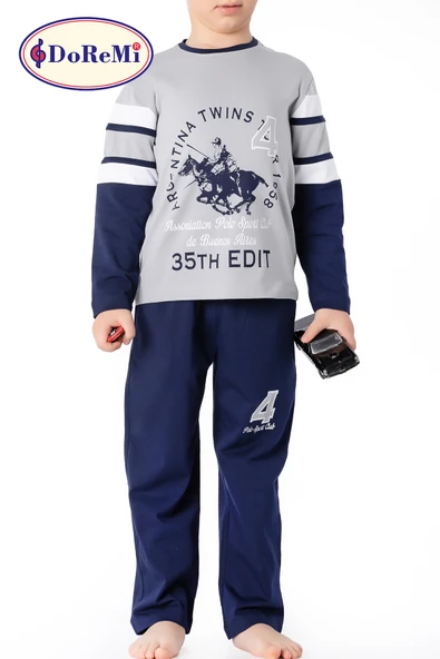 DoReMi Erkek Çocuk Pijama Takımı - Resim 7