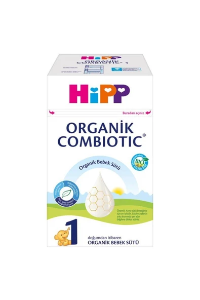 HİPP Organik Combiotic Bebek Sütü 1 Numara 800 gr