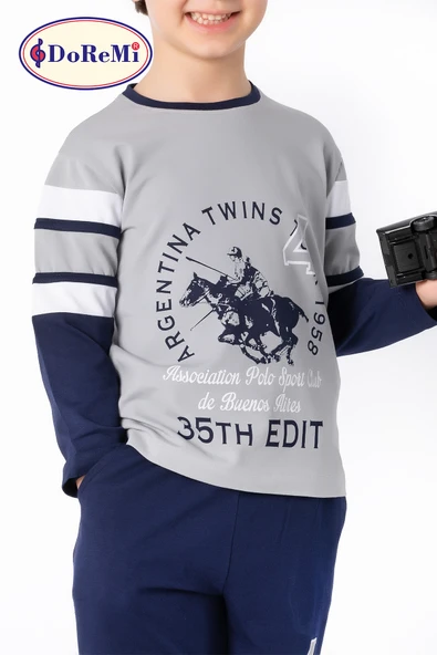 DoReMi Erkek Çocuk Pijama Takımı - Resim 9