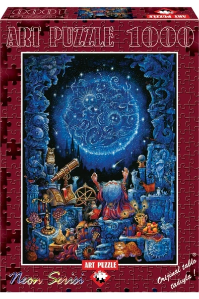 Art "neon" Puzzle 1000 Parça Astroloji 4325