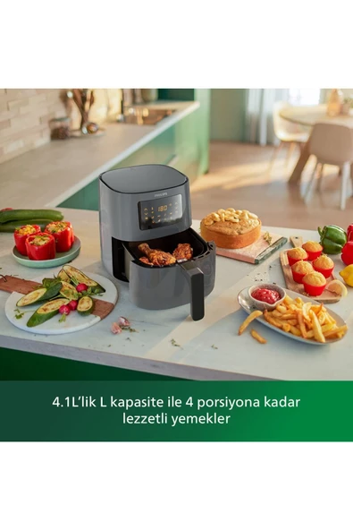 Philips Hd9255/60 Rapid Air 5000 Serisi Airfryer - Uzaktan Bağlantılı - 4