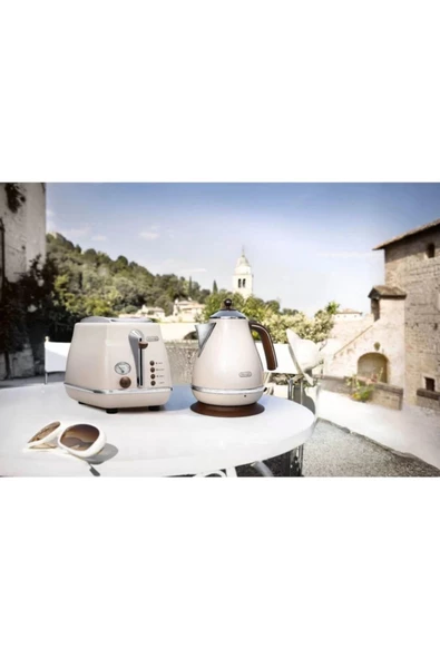 DELONGHİ Delonghı Icona Vintage Ctov2103.bg Ekmek Kızartma Makinesi - Resim 5