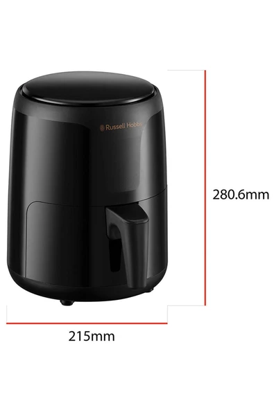 RUSSELL HOBBS Satisfry Small 1.8 Litre Airfryer 26500-56 Fritöz - 7