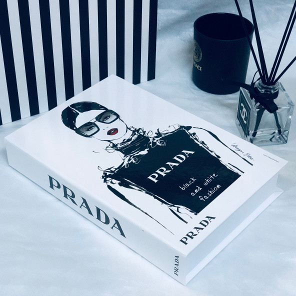 PRADA OPENABLE DECORATIVE BOOK BOX CARTOON - 2