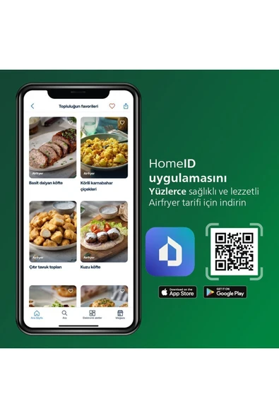 Philips Airfryer Hd9257/80 Airfryer Xl Fritöz - Resim 7