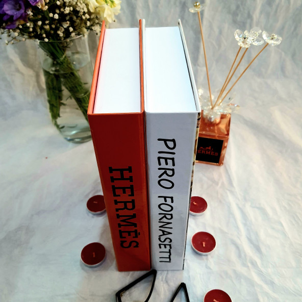 Openable Decorative Book Box, Fashion Fake Books, Home Decor, Set of Two - 2