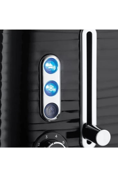 RUSSELL HOBBS 24371-56/RH Inspire Siyah 2 Dilim Ekmek Kızartma Makinesi - Resim 4