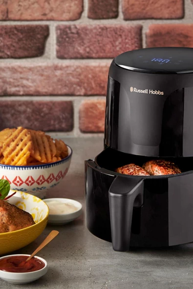 RUSSELL HOBBS Satisfry Small 1.8 Litre Airfryer 26500-56 Fritöz - 5