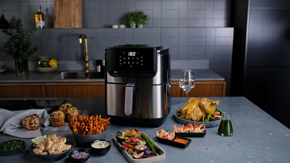 Electrolux Explore 6 E6AF1-6ST 8 Programlı, Dokunmatik LCD Ekranlı, 7 L Sepet Kapasiteli AirFryer - 8