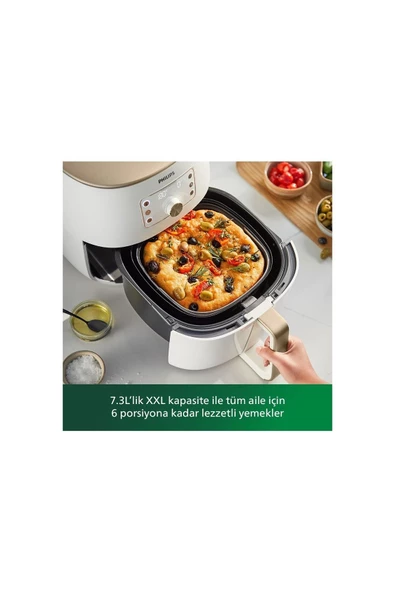 Philips Fritöz Airfryer Xxl Hd9870/20 Smart Sensing Star White - Aksesuar Hediyeli 5038seri - 2