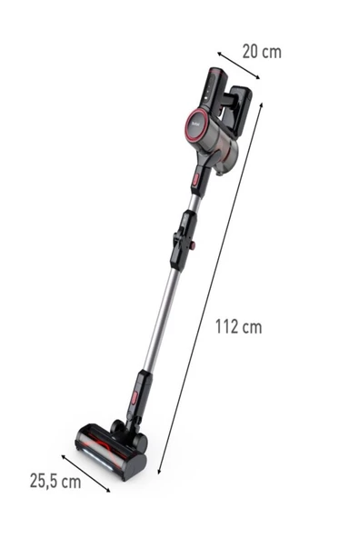 TEFAL TY6T90TR X-FORCE FLEX 8.60 MAX DİKEY SARKLI ELEKTRİKLİ SÜPÜRGE - 2