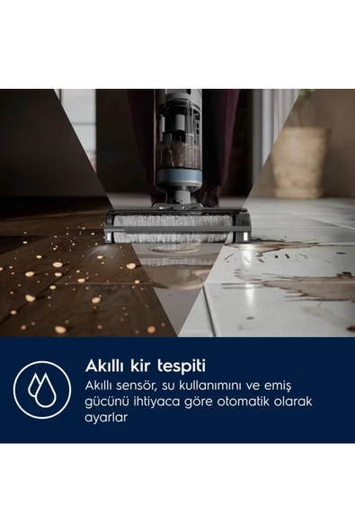 Electrolux Ultimate 800 EW81U3DB 21.6 V Islak Ve Kuru Dikey Şarjlı Süpürge - Resim 4
