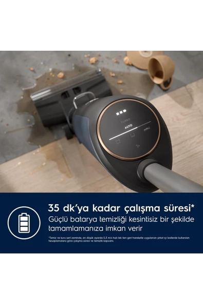 Electrolux Ultimate 800 EW81U3DB 21.6 V Islak Ve Kuru Dikey Şarjlı Süpürge - Resim 5