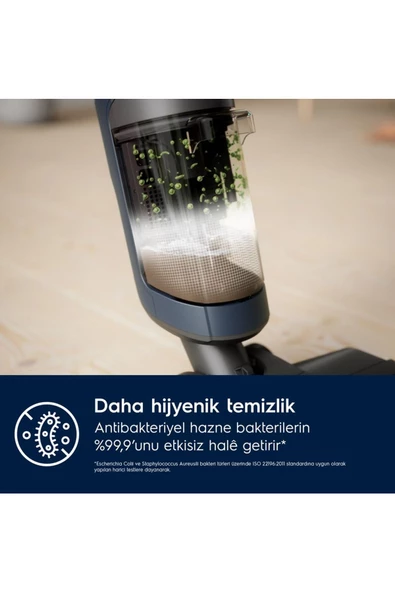 Electrolux Ultimate 800 EW81U3DB 21.6 V Islak Ve Kuru Dikey Şarjlı Süpürge - Resim 6