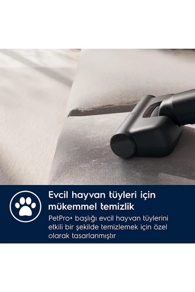 Electrolux EP71AB14UG Animal 700 Serisi Hafif ve Güçlü Dikey Şarjlı Süpürge - 4