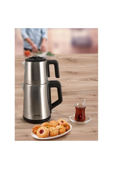 TEFAL Magic Tea Xl Paslanmaz Çelik Çay Makinesi - Resim 6