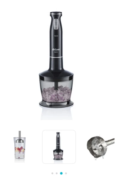 Arzum AR1183 Pacco El Blender Seti - Resim 3