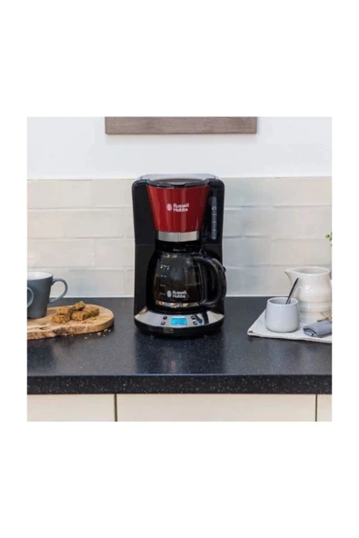 RUSSELL HOBBS 24031-56 Filtre Kahve Makinesi 1.25 L WhirlTech Demleme Teknolojisi Programlanabilir Zamanlayıcı - 4