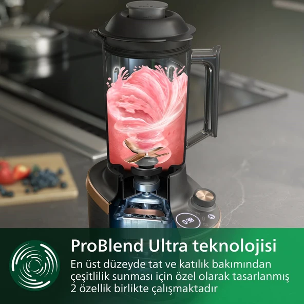 Philips Hr3770/00 Flip&juice Meyve Sıkacağı Modüllü Yüksek Hızlı Blender - Resim 5