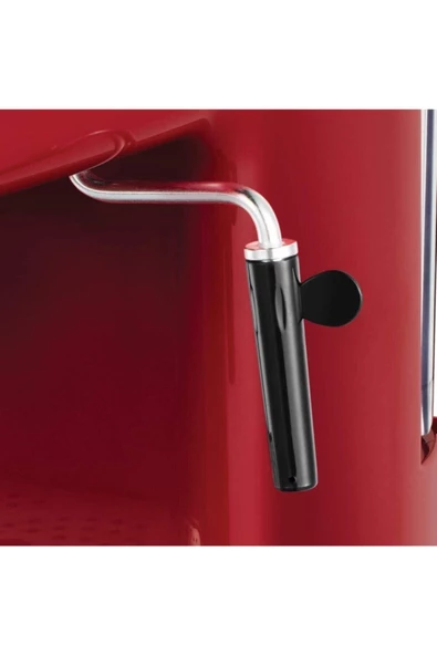 RUSSELL HOBBS 28250-56 Retro Red Espresso Makinesi - 5