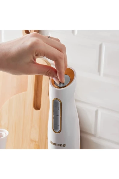 HOMEND Handmaid 1960h Blender Set Krem Gold - 3