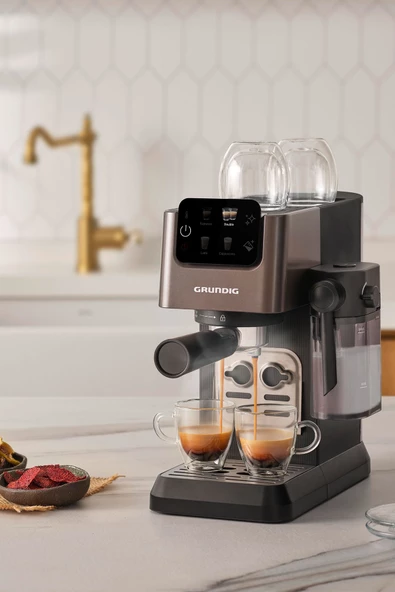 Grundig Ksm 5330 Delisia Coffee Yarı Otomatik Süt Hazneli Espresso Makinesi