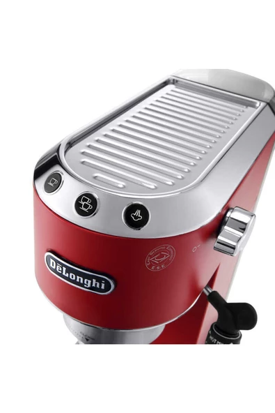 DELONGHİ Kırmızı Dedica Kahve Makinesi Ec685r - 2