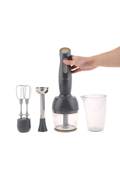 HOMEND Handmaid 1962h Blender Set Antrasit Gold - 3