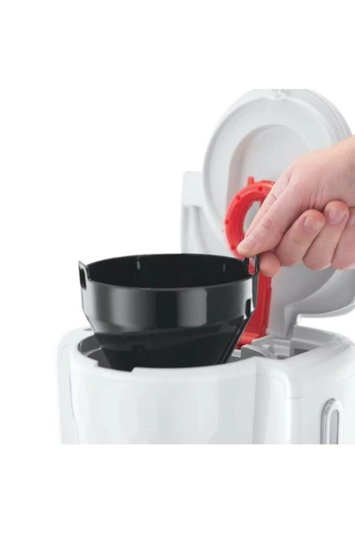 RUSSELL HOBBS 27010-56 Honeycomb Beyaz Kahve Makinesi - 2