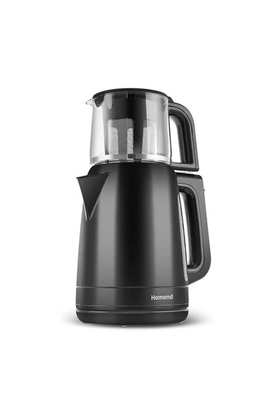 HOMEND Royaltea 1756H Plastik Çay Makinesi Siyah - 2
