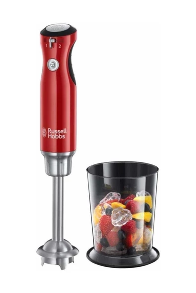 RUSSELL HOBBS 25230-56 Retro El Blender - Kırmızı