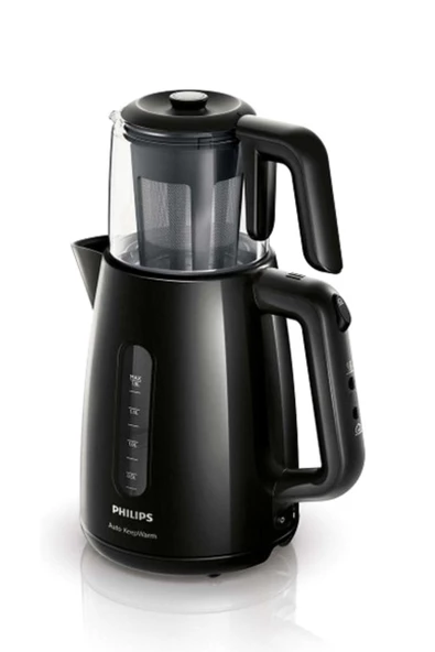 Philips Çay Ustası HD7301/00 1700W Çay Makinesi Siyah - 6