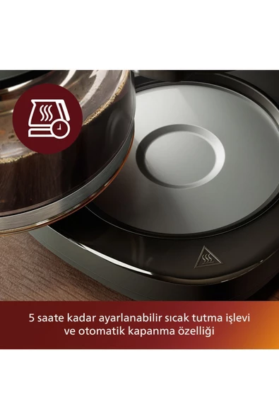 Philips HD7888/01 All-In-1 Brew Öğütücülü Filtre Kahve Makinesi - 8