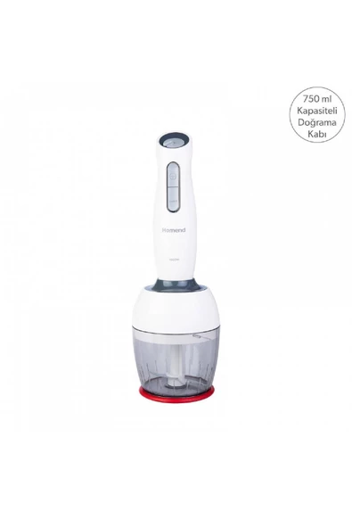 HOMEND Handmaid 1904h Bulut Kremi Blender Set - Resim 2
