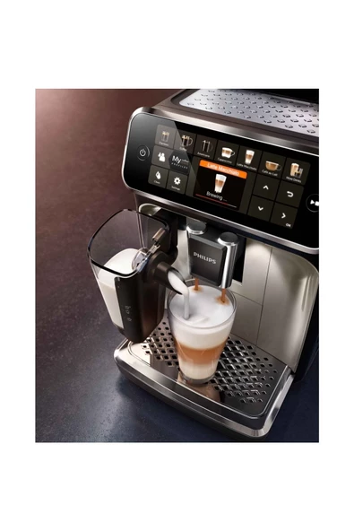 Philips 5400 Serisi LatteGo EP5447/90 Tam Otomatik Espresso Makinesi - 8