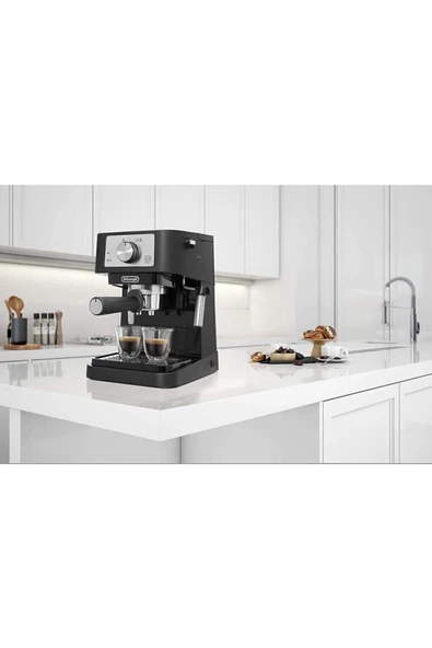 DELONGHİ Espresso Kahve Makinesi Süt Köpürtme Evrekala - 7