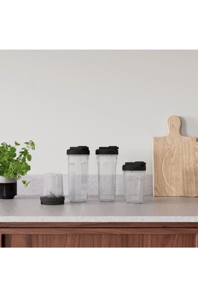 Electrolux E4CB1-6ST Create 4 Kahve ve Baharat Öğütebilen Smoothie Blender, 350 W, Paslanmaz Çelik Bıçaklı - 4