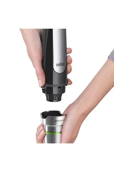 Braun Mq7025x Multıquıck 7 Serisi El Blender Seti (1000 Watt-siyah) - 5