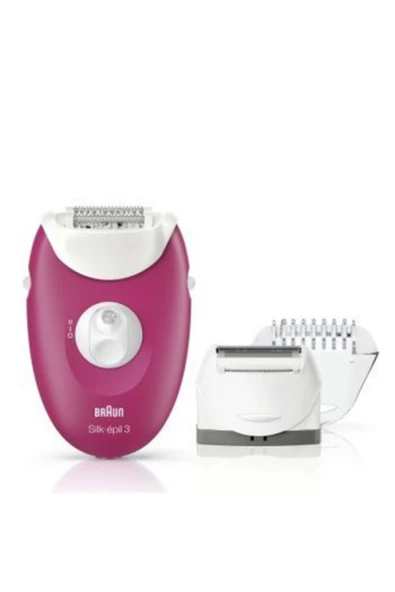 Braun Kablolu 3410 Pembe Epilatör Yok Resmi Distribütör Garantili Kuru 2 Yıl - 2