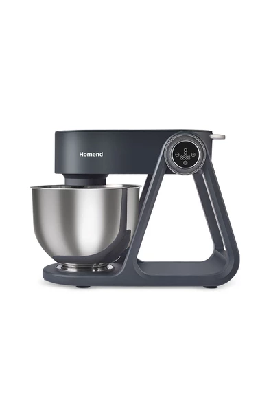 HOMEND Profashion 3023H Digital Ekran 5 Lt Döküm Stand Mikser Antrasit 1500W - 2