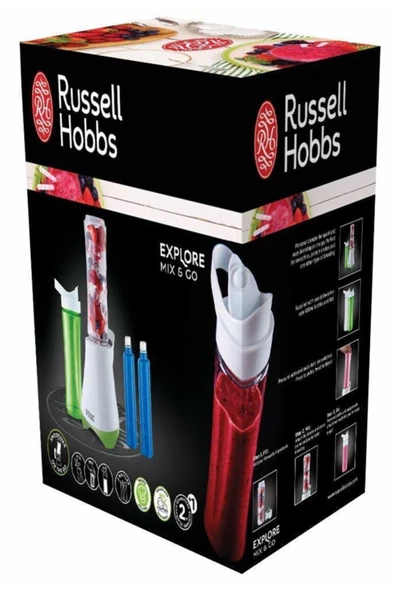 RUSSELL HOBBS 21350-56/rh Explore Mix & Go Cool Blender - 2
