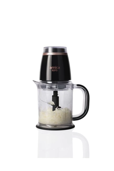 Arnica Gh21133 Rapid Pro Siyah Rose Doğrayıcı 2829425 - Resim 2