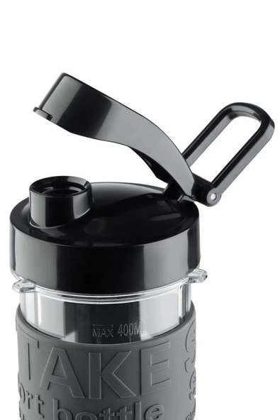 Arzum AR1032 Shake'n Take Kişisel Smoothie Blender, Kırmızı (300 W, 2 Adet Şişe) - Resim 3