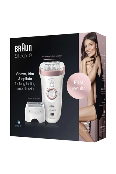 Braun Silk-Epil 9 9720 Sensosmart Epilatör Epilasyon Aleti SE9720 - 6