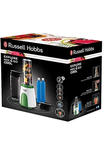 RUSSELL HOBBS 25160-56/RH Explore Mix & Go Cool Blender - Resim 4