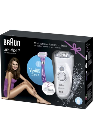 Braun Silk-epil7 7-537 Islak - Kuru Epilatör - 4