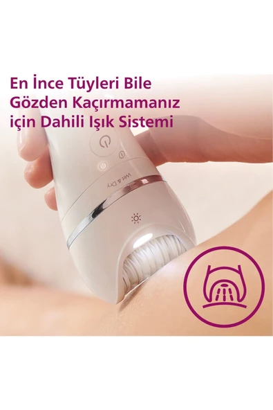 Philips 8000 Serisi BRE720/05 Islak Kuru Epilatör - 4